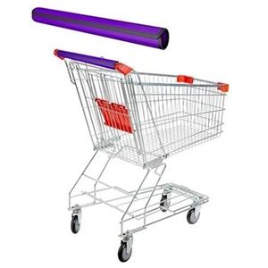 Shopping Cart Handle Covers One Size. Purple